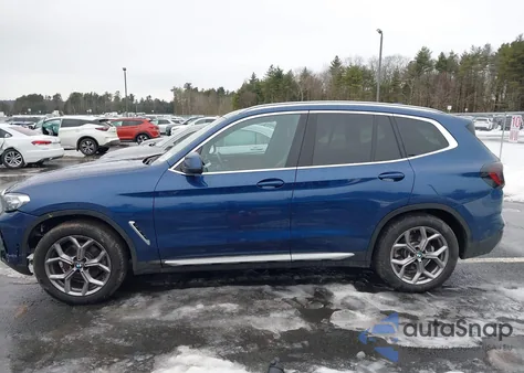 2023 BMW X3 xDrive30I z USA, uszkodzony, nr VIN WBX57DP01PN201887